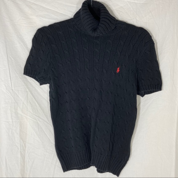 Ralph Lauren Sweaters - Ralph Lauren Sport Cable Knit Short Sleeve Sweater